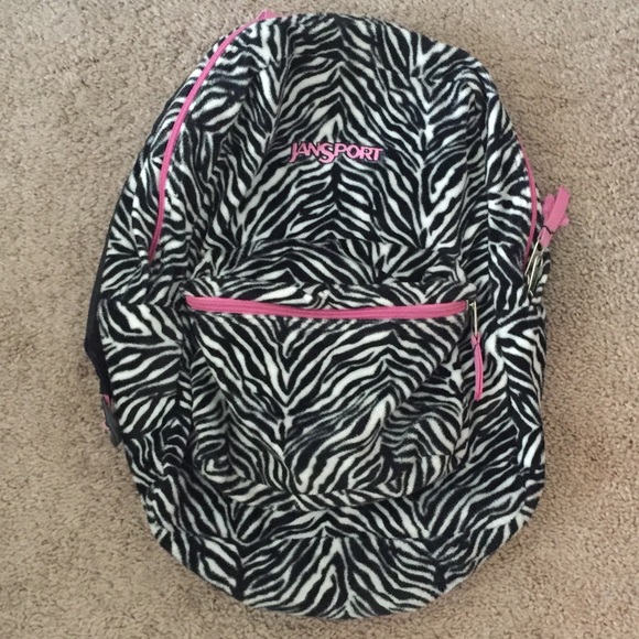 jansport fuzzy backpack